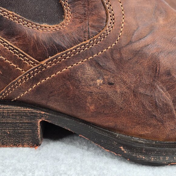 Ariat Chelsea Boots Mens Size 10 EE Rambler Brown Leather Western Cowboy Ankle main image 12